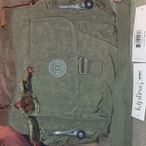 Kipling Felix Handbag  Ginko Oakleaf